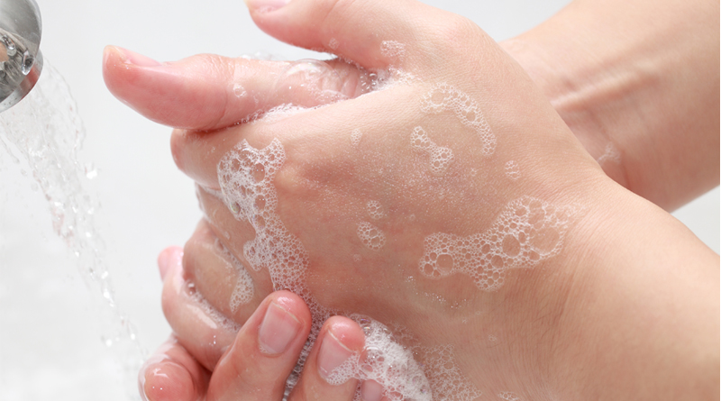 Higienização de mãos