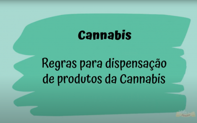 Regras para dispensação de produtos da cannabis